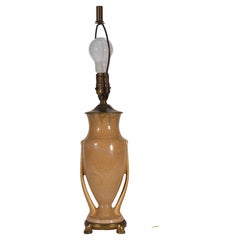 Lampada da tavolo Orian in stile Art Deco di Frank Ferrell per Roseville Pottery, 1935