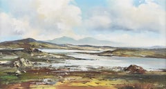 Expressive Abstract Landscape Painting of Ireland by Contemporary Irish Artist