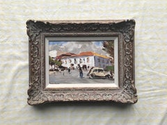 Frank Forty, Irish Impressionist, A town square, France