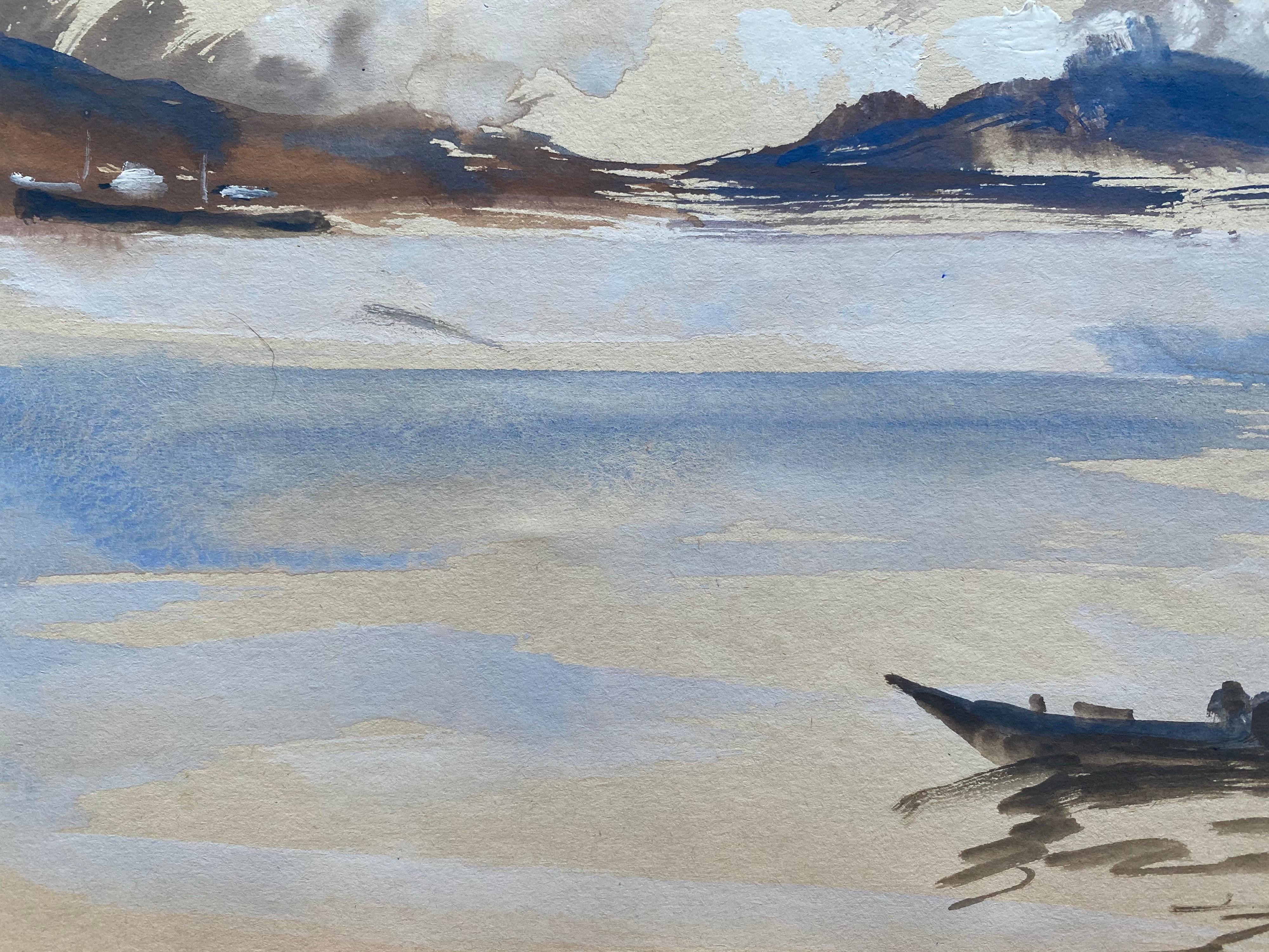 Frank Forty (1902-1996) Irish
watercolour painting:
Inscribed verso, Vigo

size: 11 x 15 inches

Superb original watercolour painting by the well listed and popular Irish painter, Frank Forty (1902-1996). The painting came from a private collection