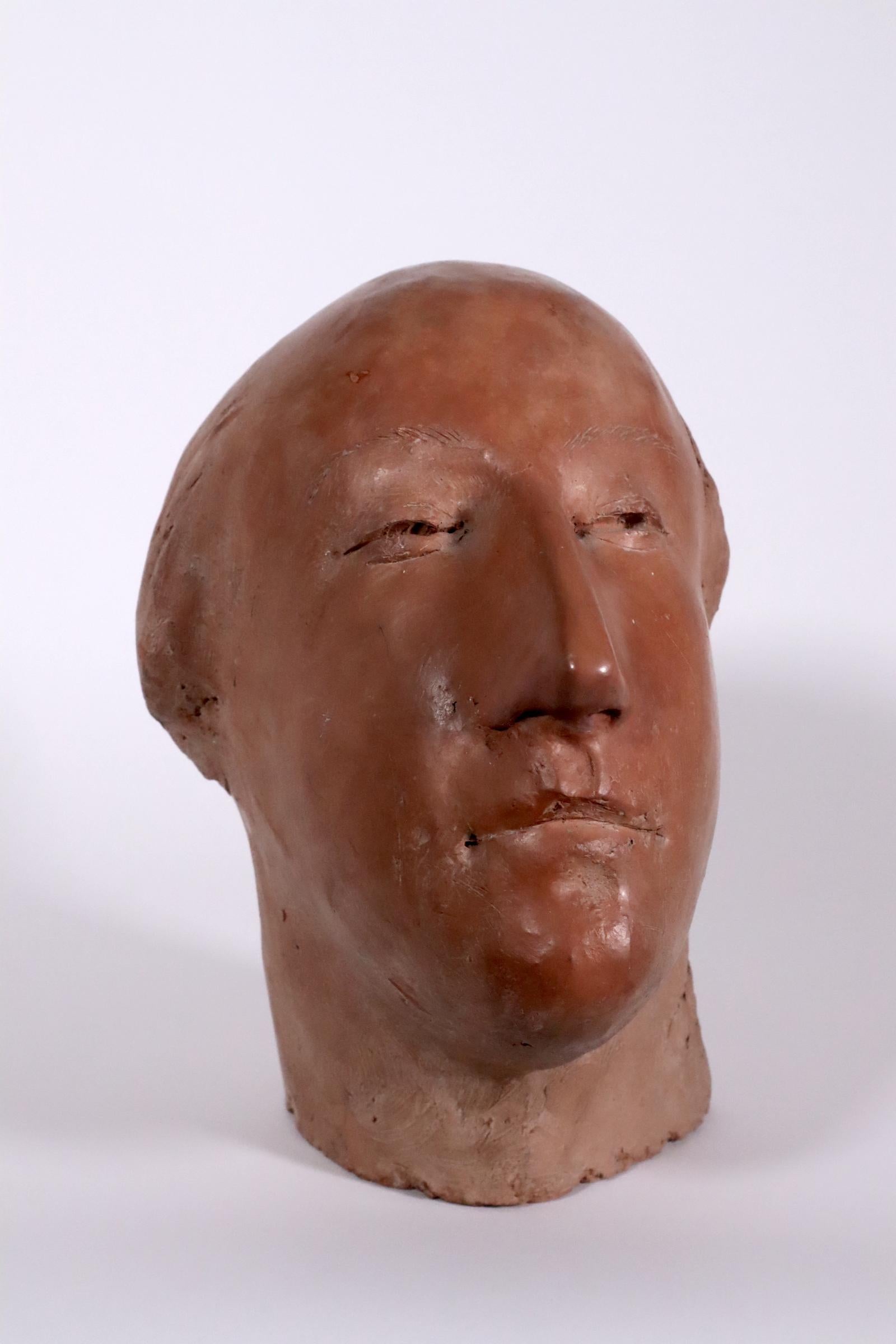 Last chance clearance sale.  Self Portrait by Frank Gallo ceramic 1961  For Sale 4