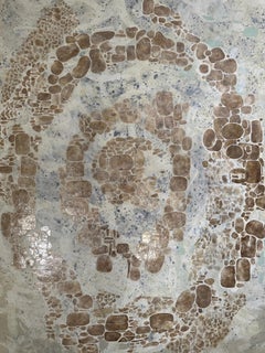 Frank Galuszka Acrylic and Mica Painting "Perelanda" 1999