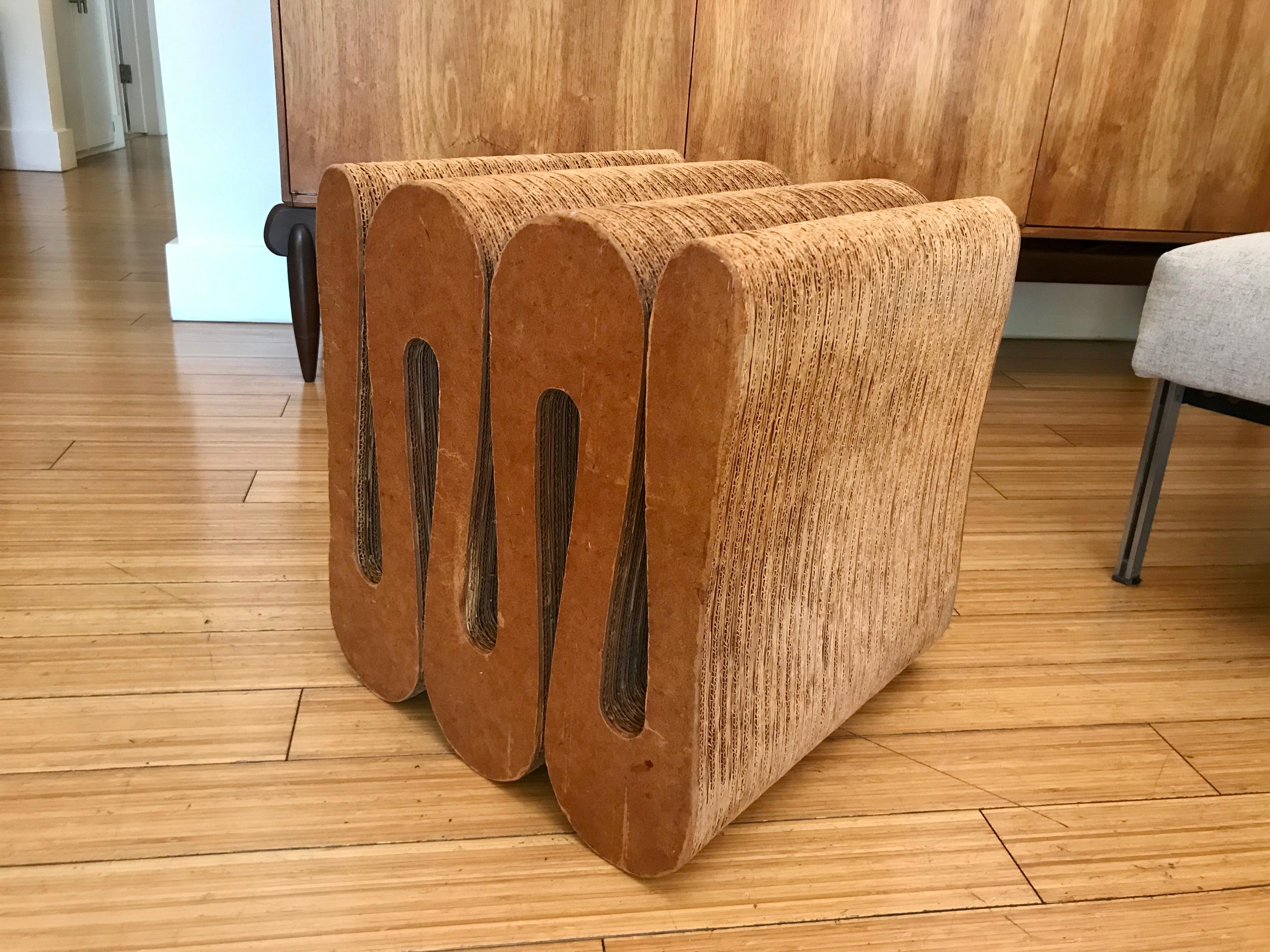Frank Gehry Wiggle Stool Art Object, 1970's 6