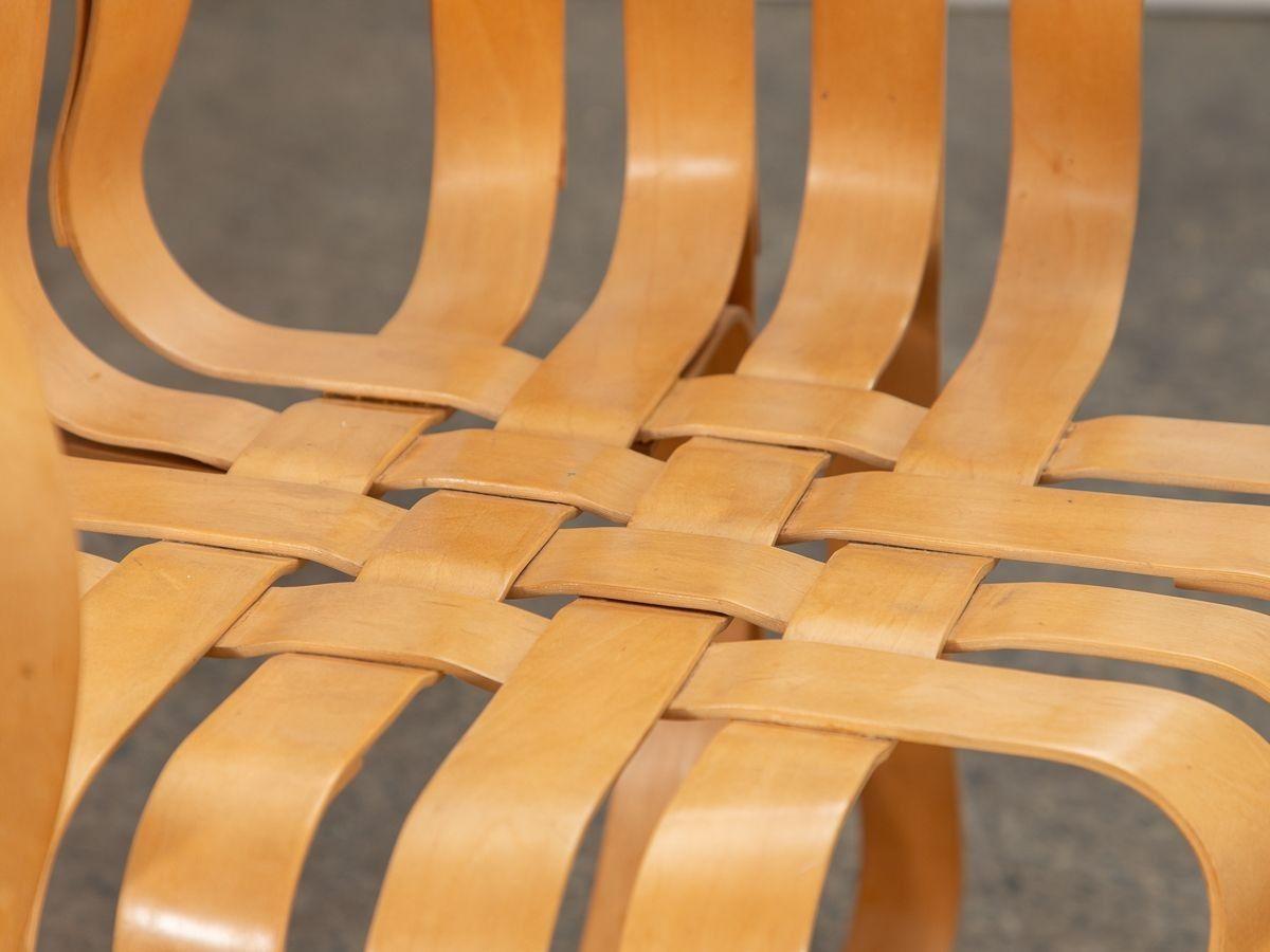 20th Century Frank Gehry Cross Check Armchairs