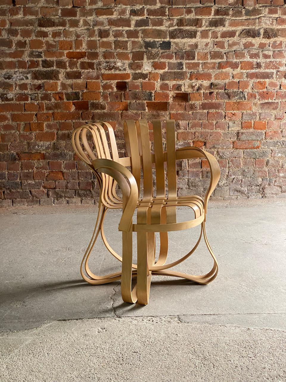 Frank Gehry Cross Check Chair by Knoll, 1993 3
