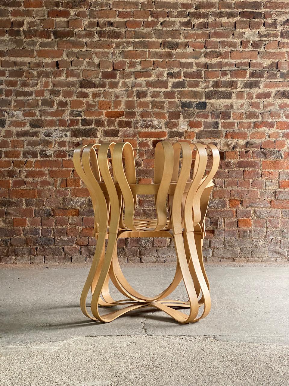 Frank Gehry Cross Check Chair by Knoll, 1993 1