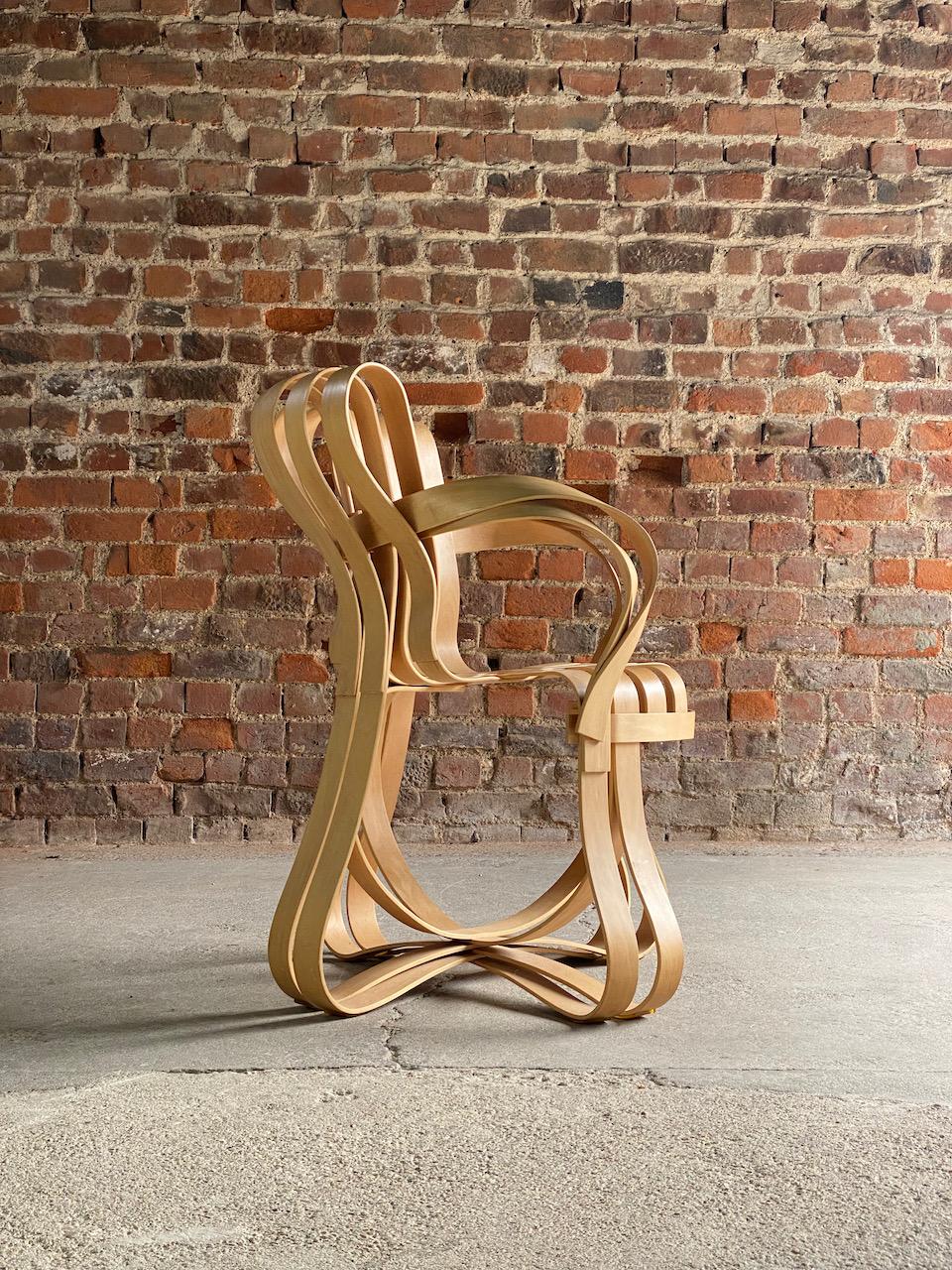 Frank Gehry Cross Check Chair by Knoll, 1993 2