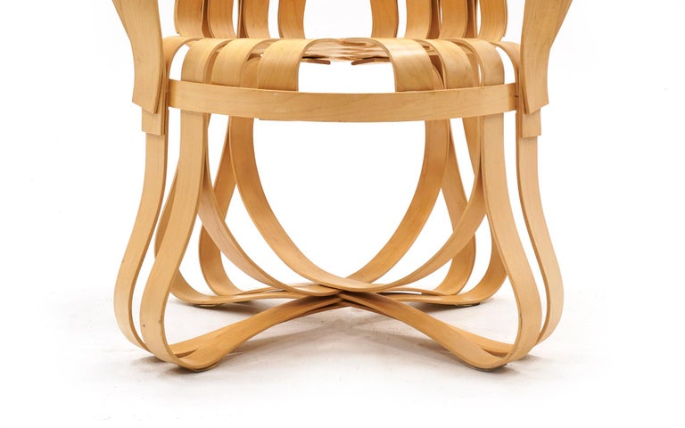 Cross Check armchair, Frank Gehry; Manufacturer: Knoll, New York, New York