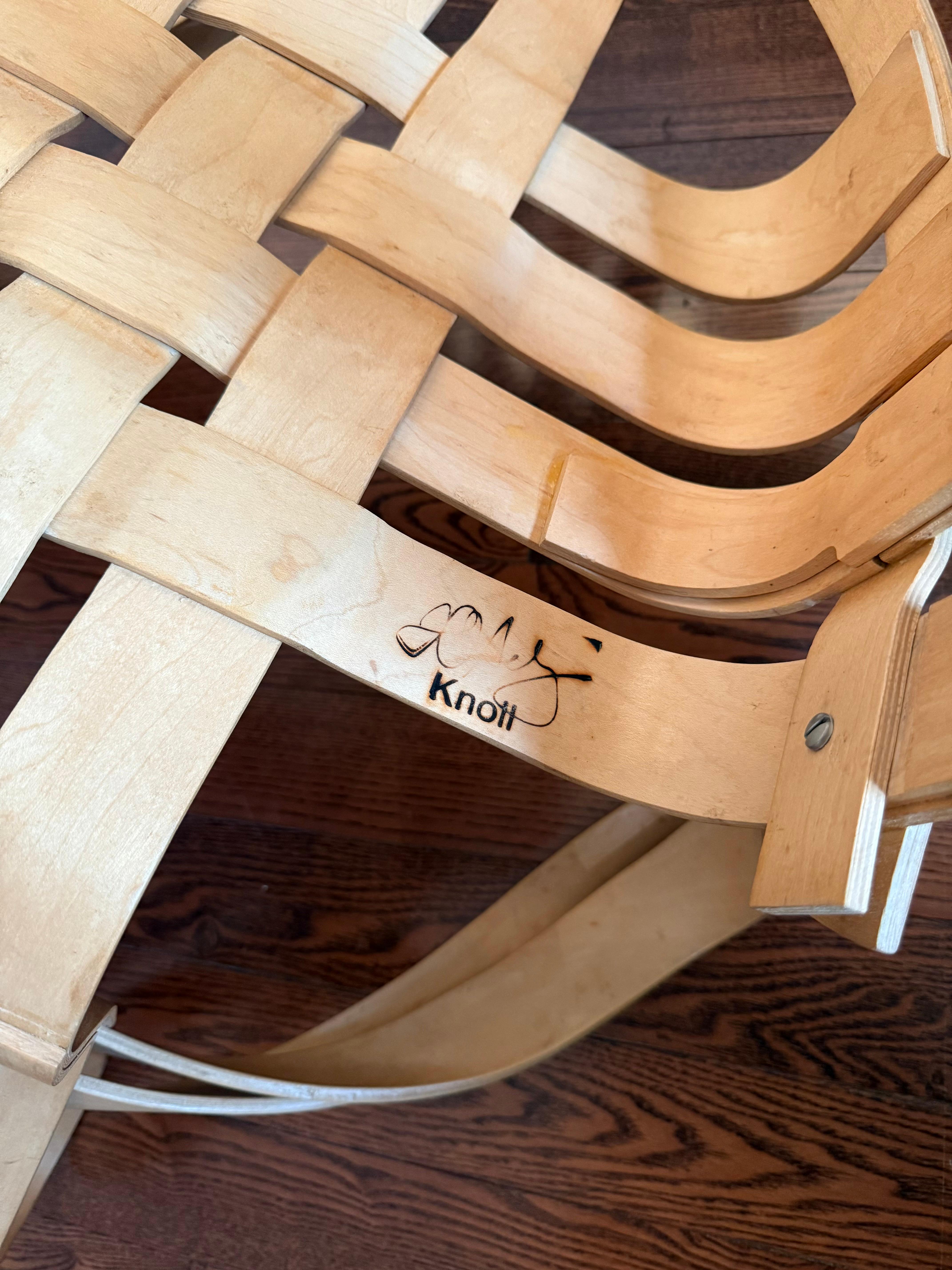 Chaises Cross Check de Frank Gehry par Knoll [x 4] en vente 3