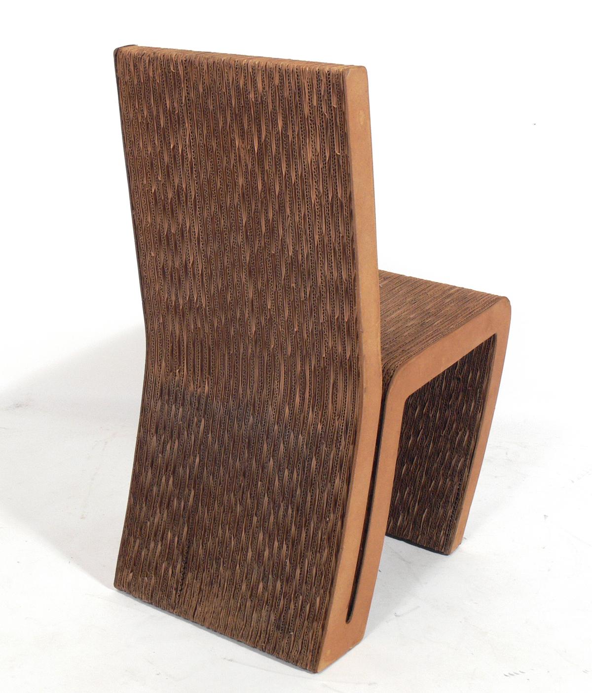 Late 20th Century Frank Gehry Desk and Chair