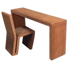 Frank Gehry Desk and Chair