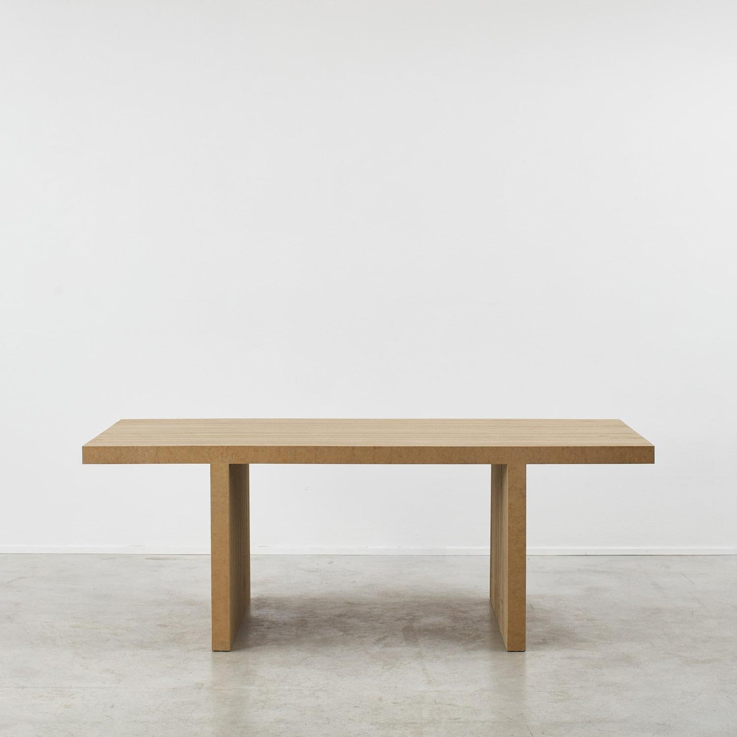 Swiss Frank Gehry dining table for Vitra - Switzerland, 1972 For Sale