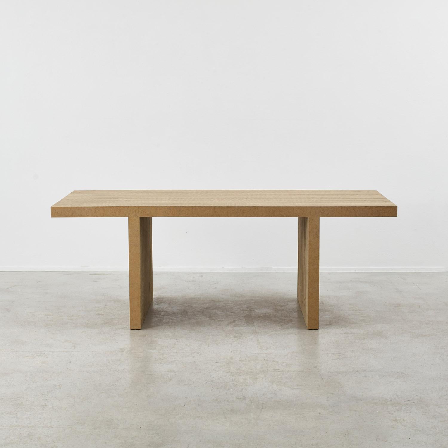 Frank Gehry dining table for Vitra - Switzerland, 1972 In Good Condition For Sale In London, GB