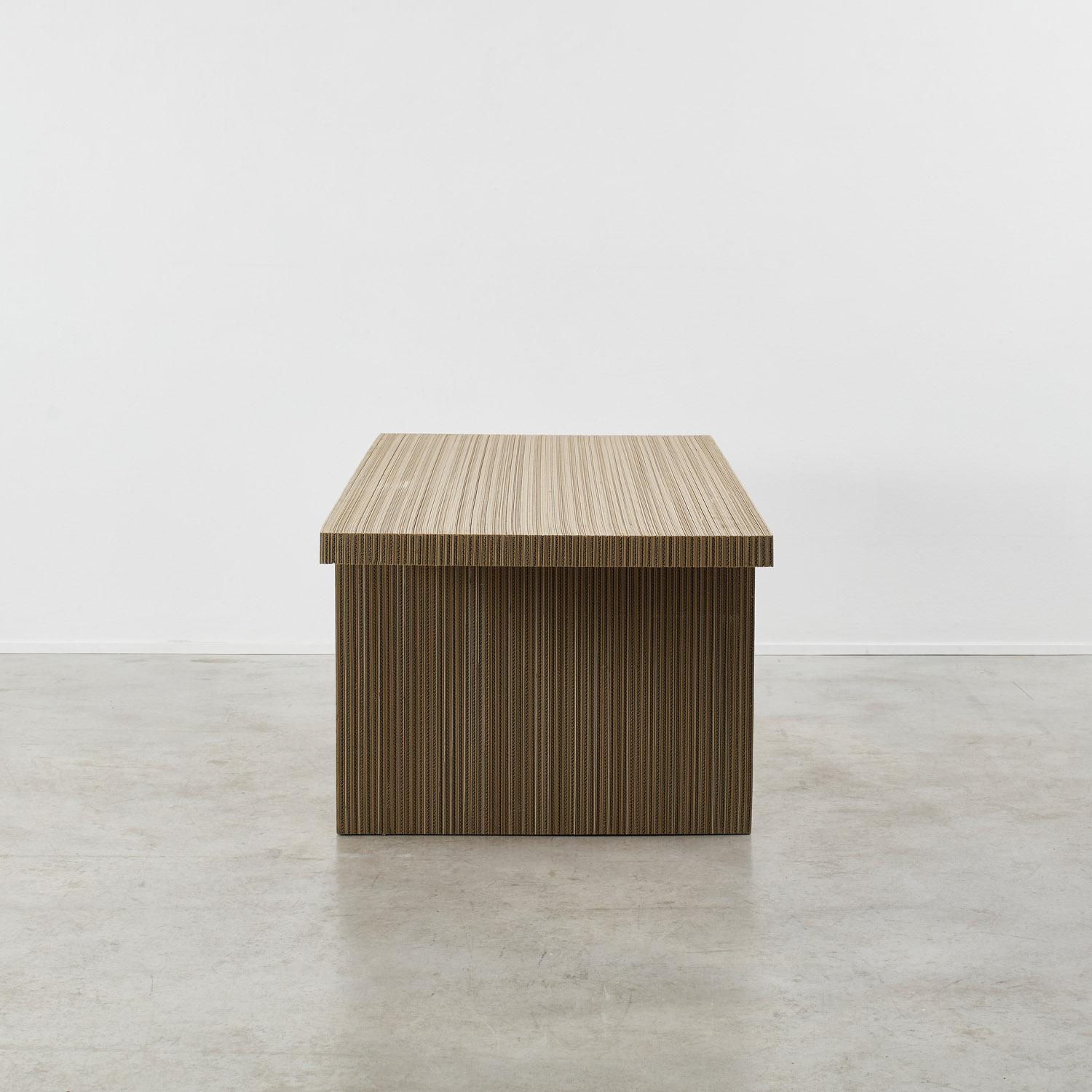 Paper Frank Gehry dining table for Vitra - Switzerland, 1972 For Sale