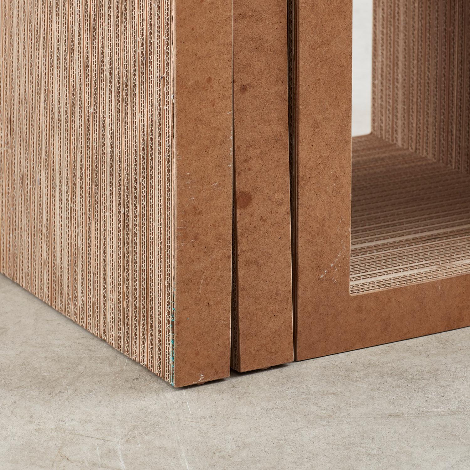 Frank Gehry Easy Edges Nesting Tables for Vitra - Switzerland, Designed 1972 6