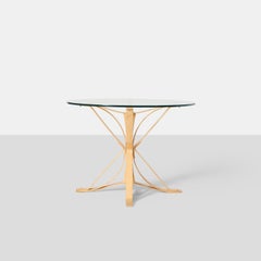 Frank Gehry “Face Off” Glass Top Dining Table