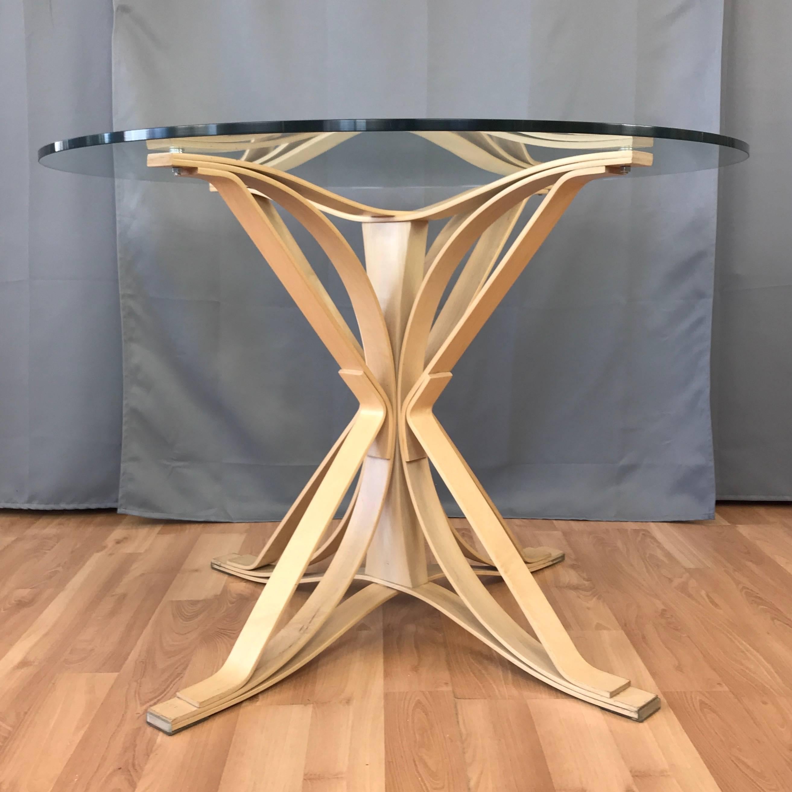 American Frank Gehry for Knoll Face Off Dining Table