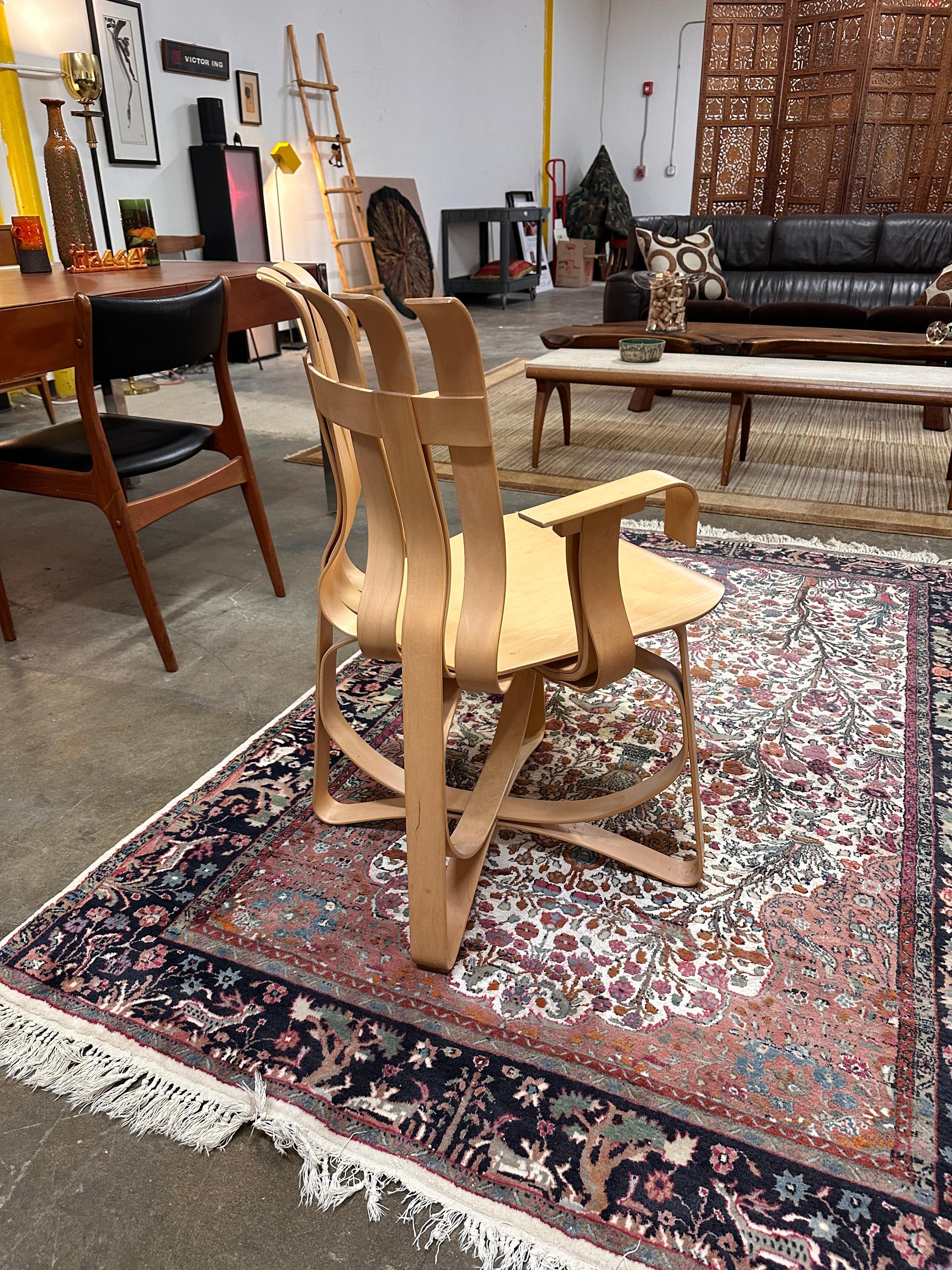 Maple Frank Gehry for Knoll 