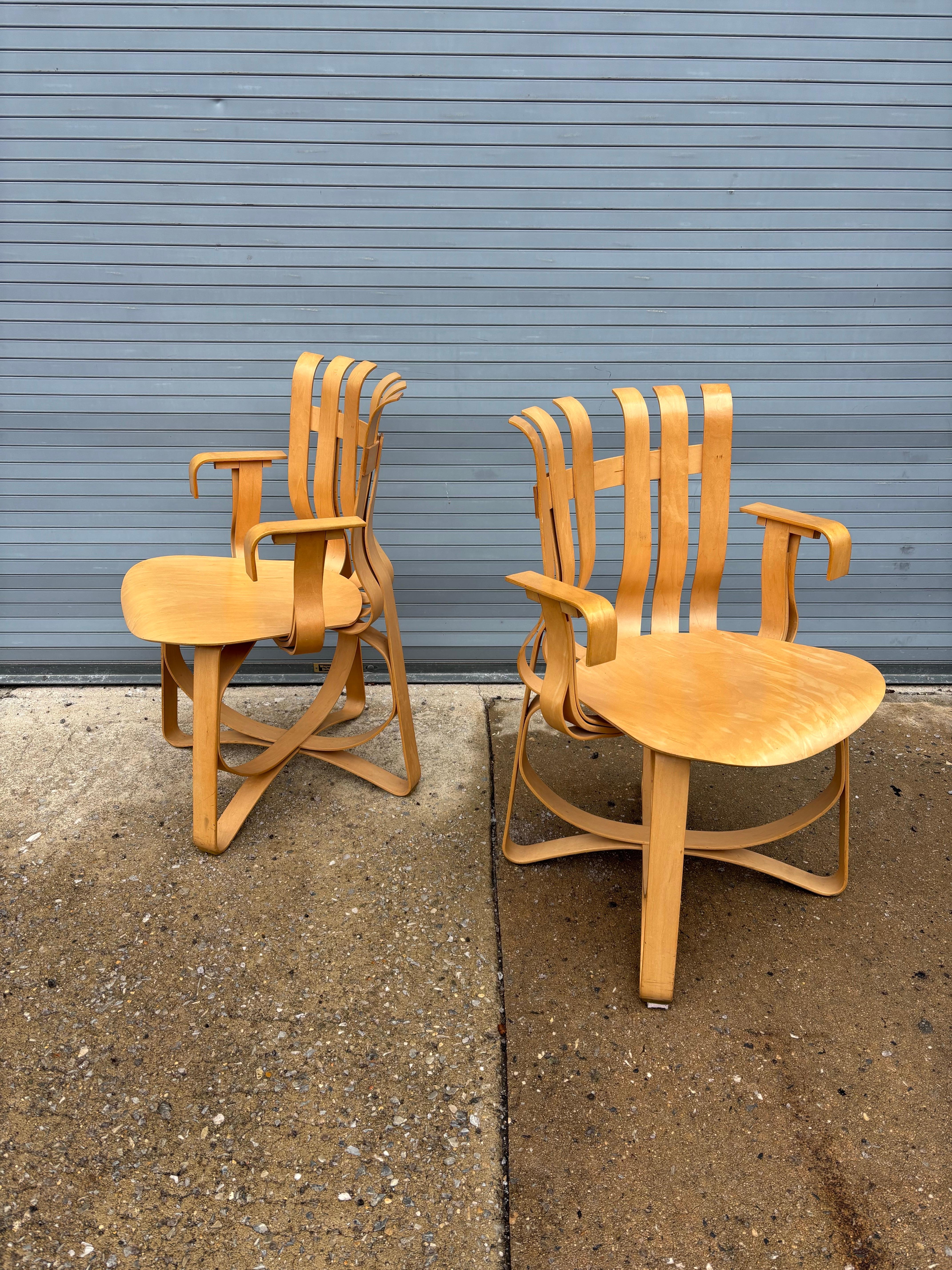 Américain Frank Gehry pour Knoll Hat Trick Chair   4 DISPONIBLES ! en vente
