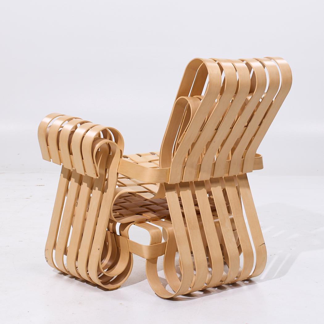 Legno Frank Gehry per Knoll - Sedie Power Play di metà secolo - Coppia in vendita