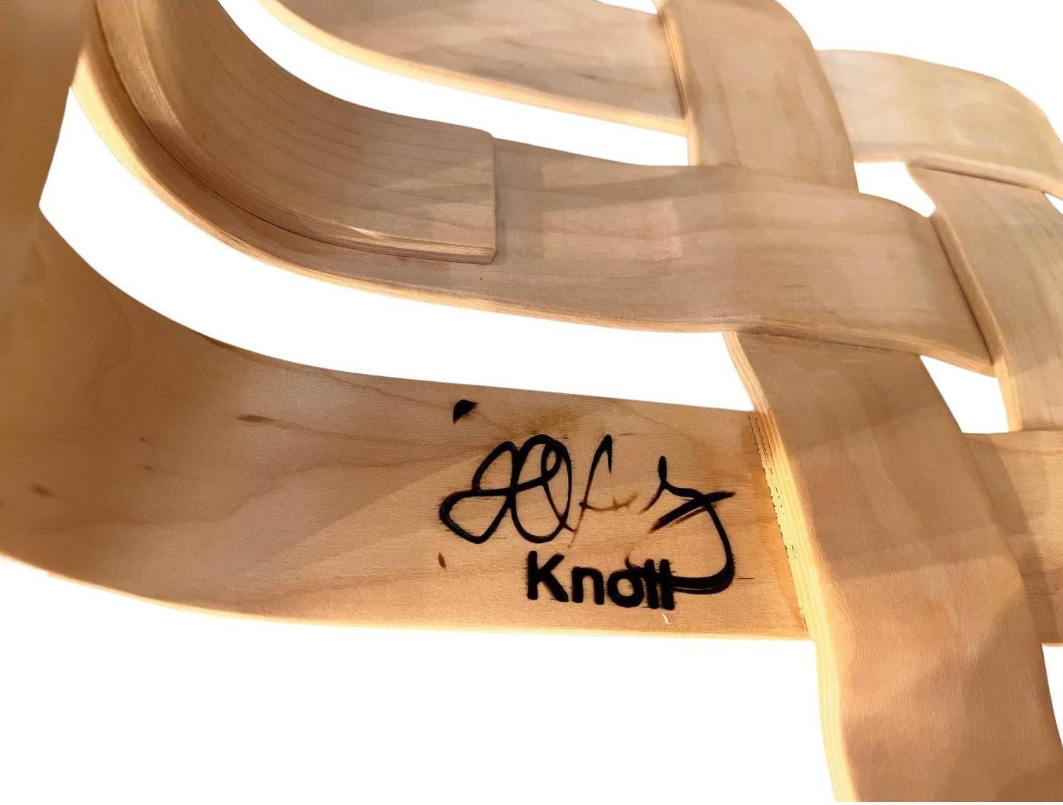 Frank Gehry for Knoll, Pair of Cross Check Chairs in Bent Maple Wood 2