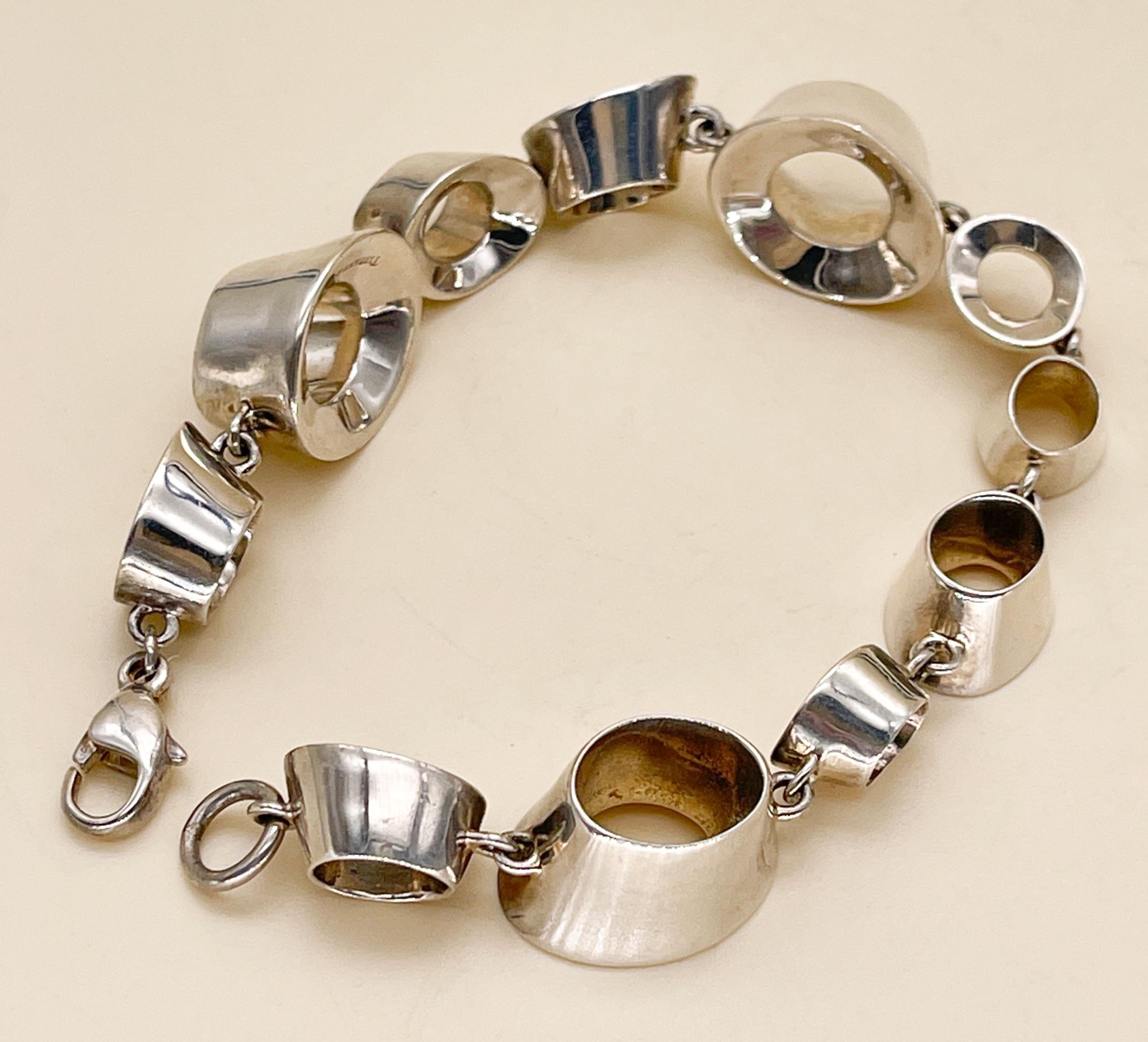 Artist Frank Gehry Fot Tiffany & Co. Morph Bracelet For Sale