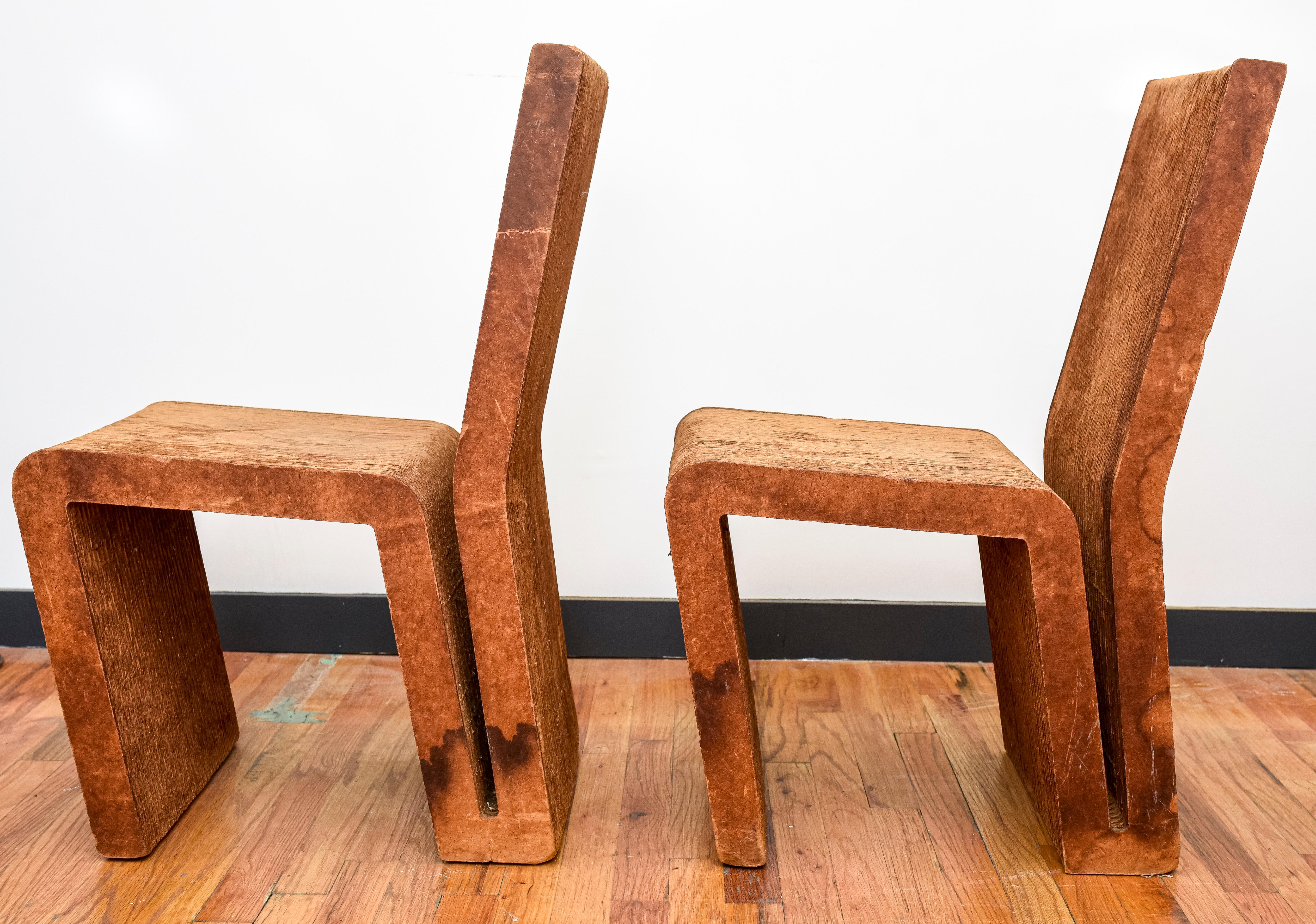 Post-Modern Frank Gehry Postmodern 'Easy Edges' Chairs