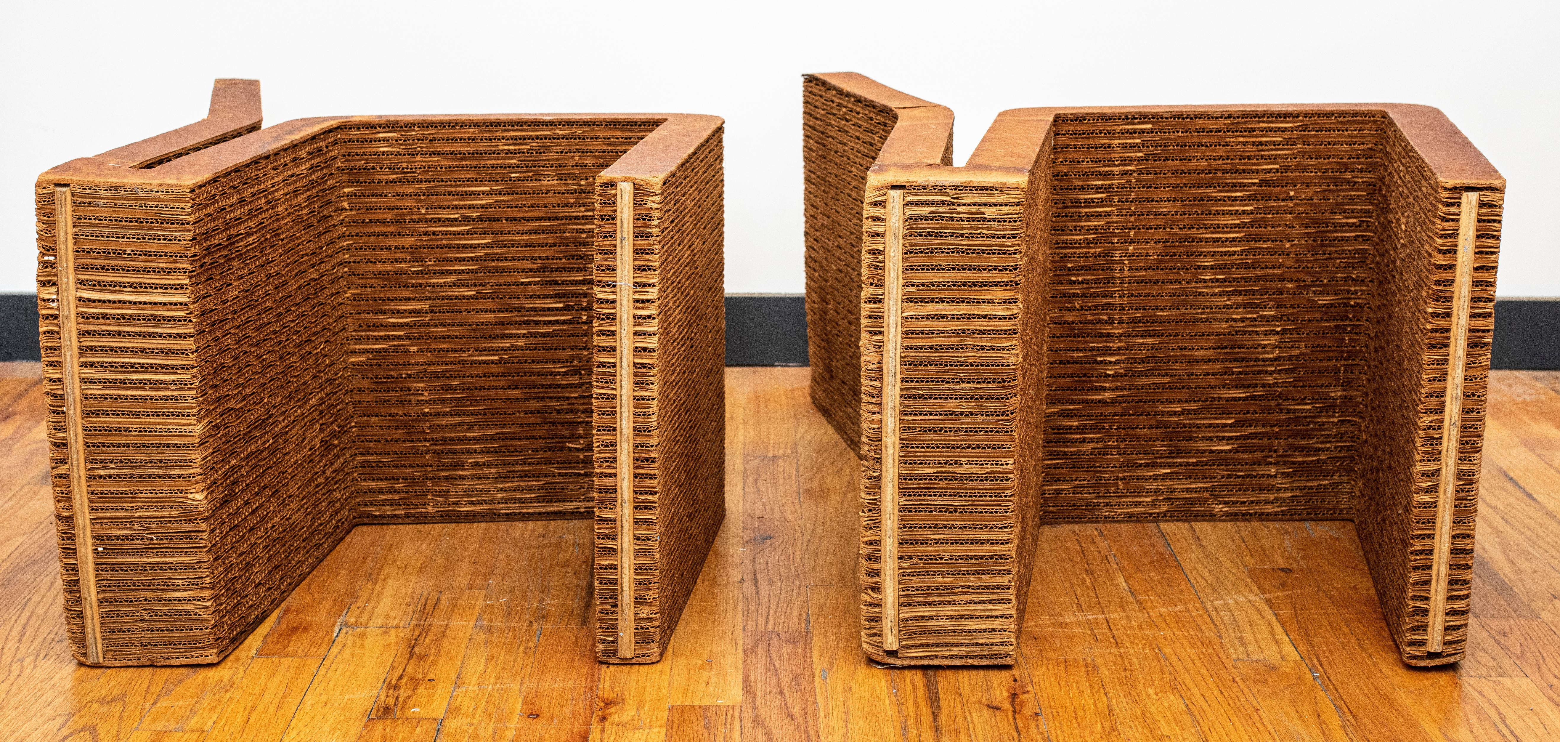 Late 20th Century Frank Gehry Postmodern 'Easy Edges' Chairs