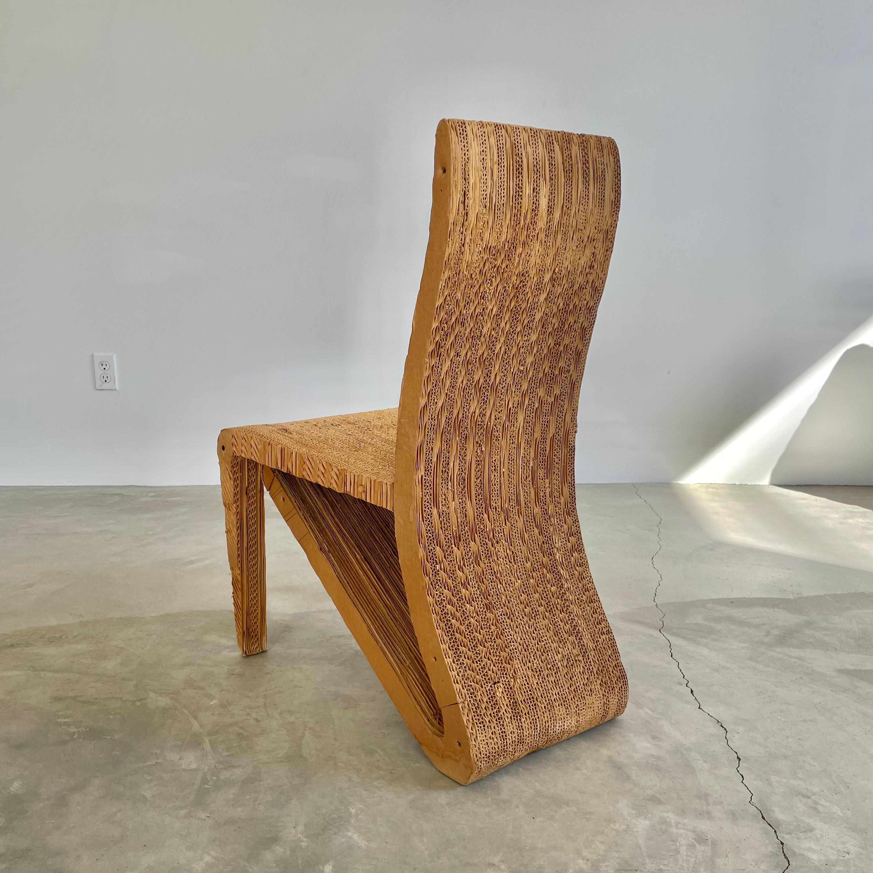 Prototype de chaise d'appoint Frank Gehry, 1970, Los Angeles en vente 8