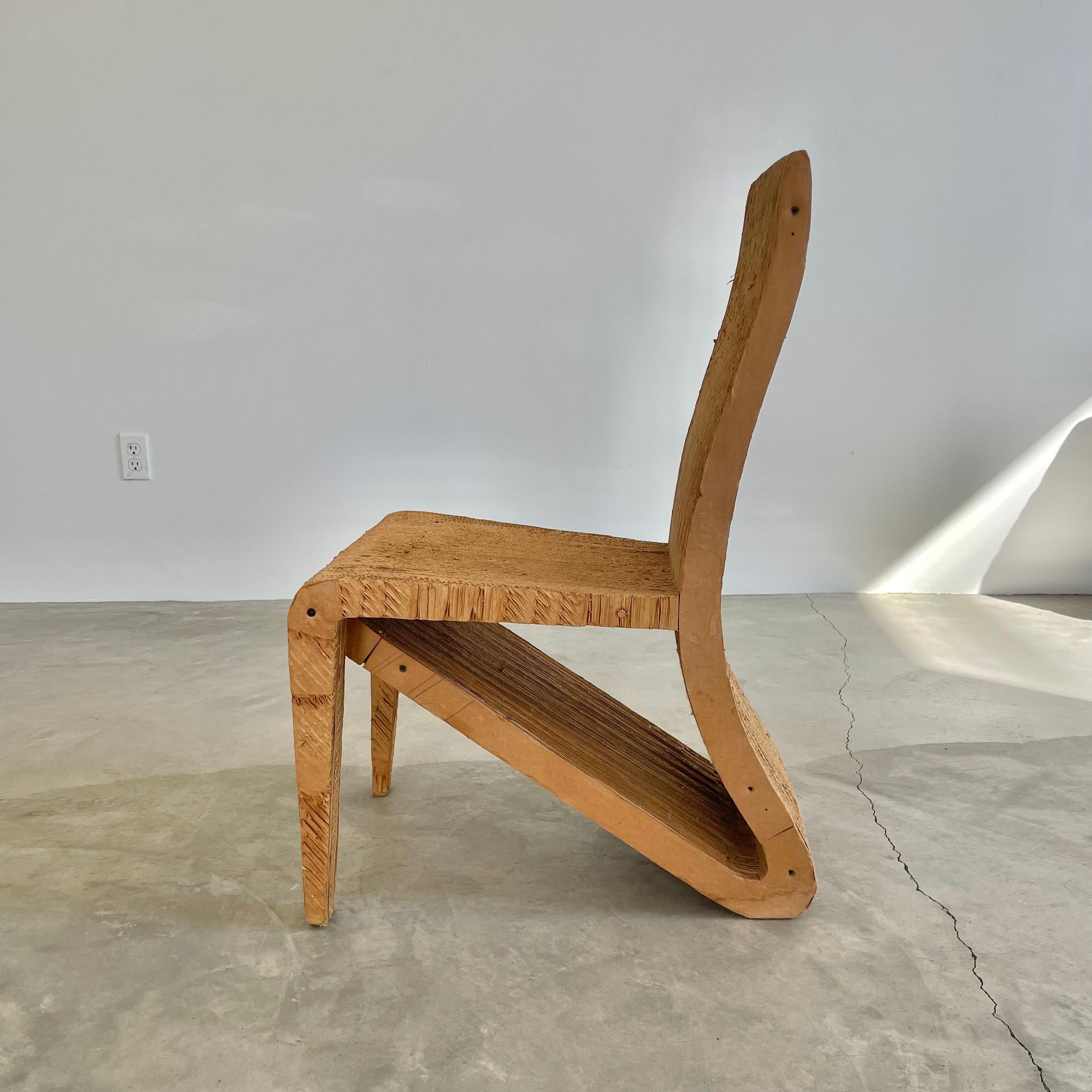 Frank Gehry Prototype Accent Chair, 1970s Los Angeles For Sale 9