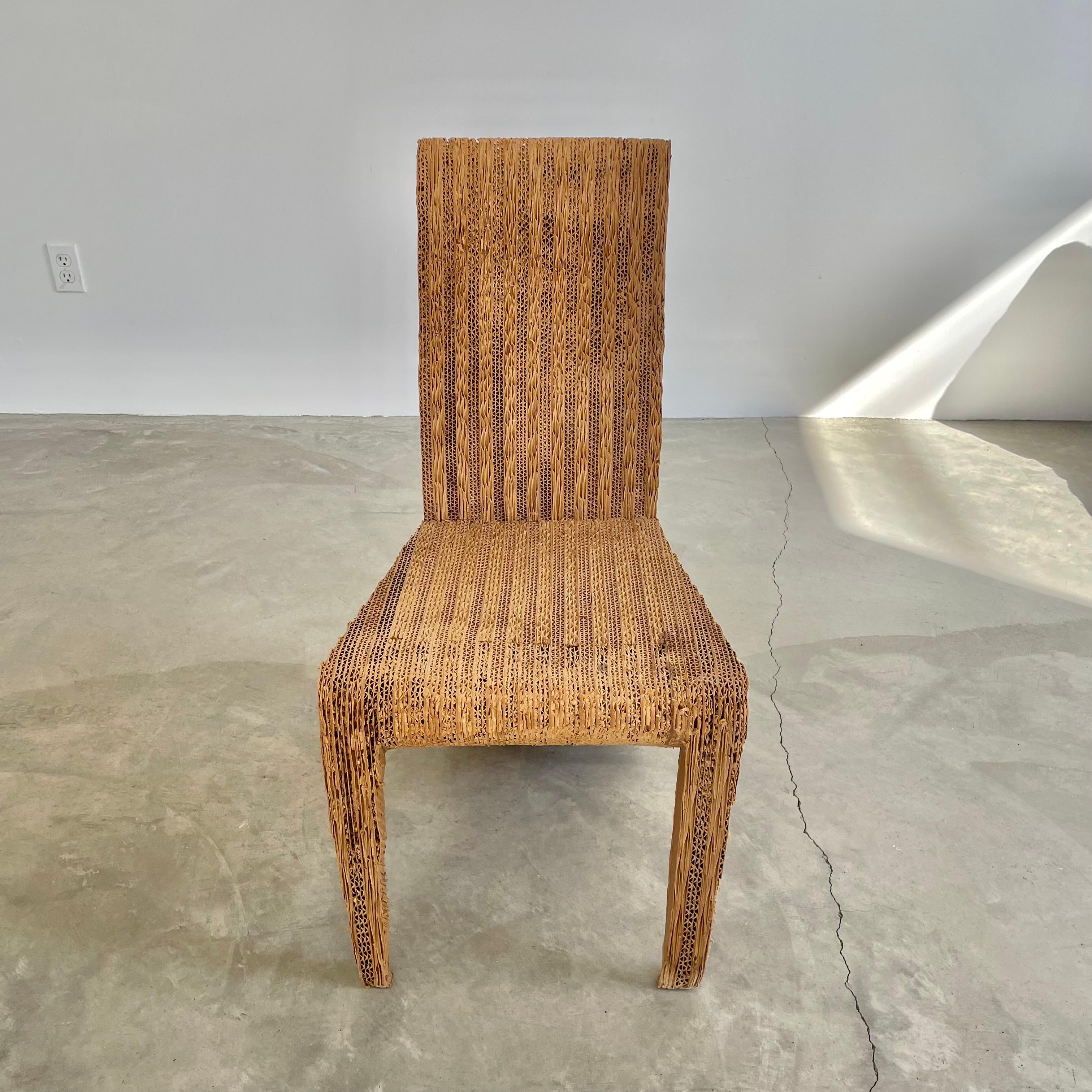 Frank Gehry Prototype Accent Chair, 1970s Los Angeles For Sale 1