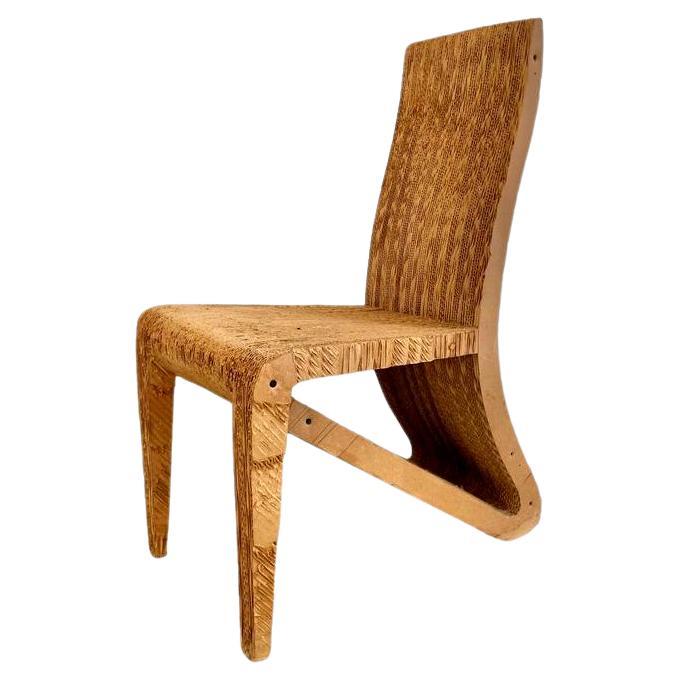 Frank Gehry Prototype Accent Chair, 1970s Los Angeles For Sale
