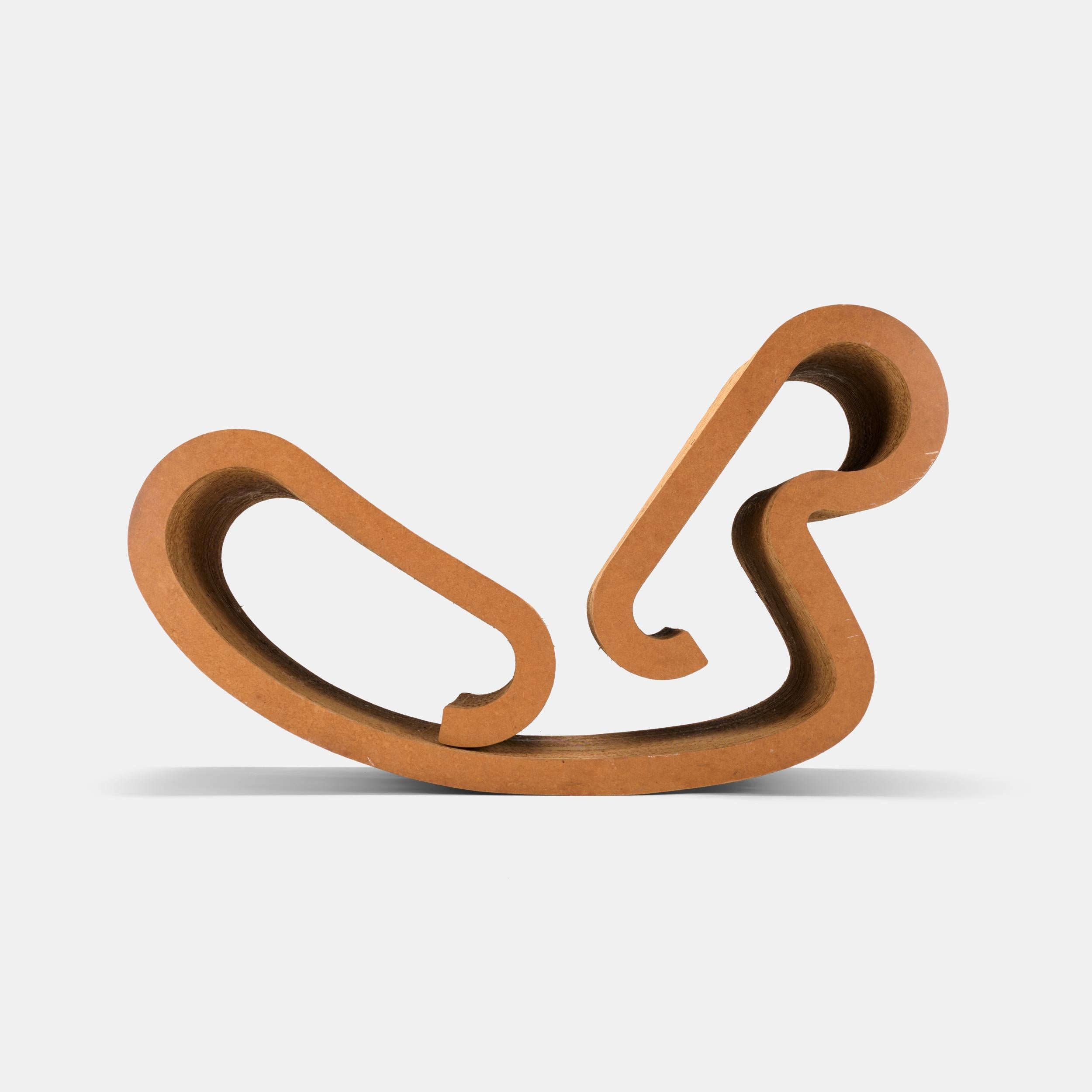 Frank Gehry Rocking chaise lounge chair for Easy Edges, Inc. Canada/USA, 1972 4