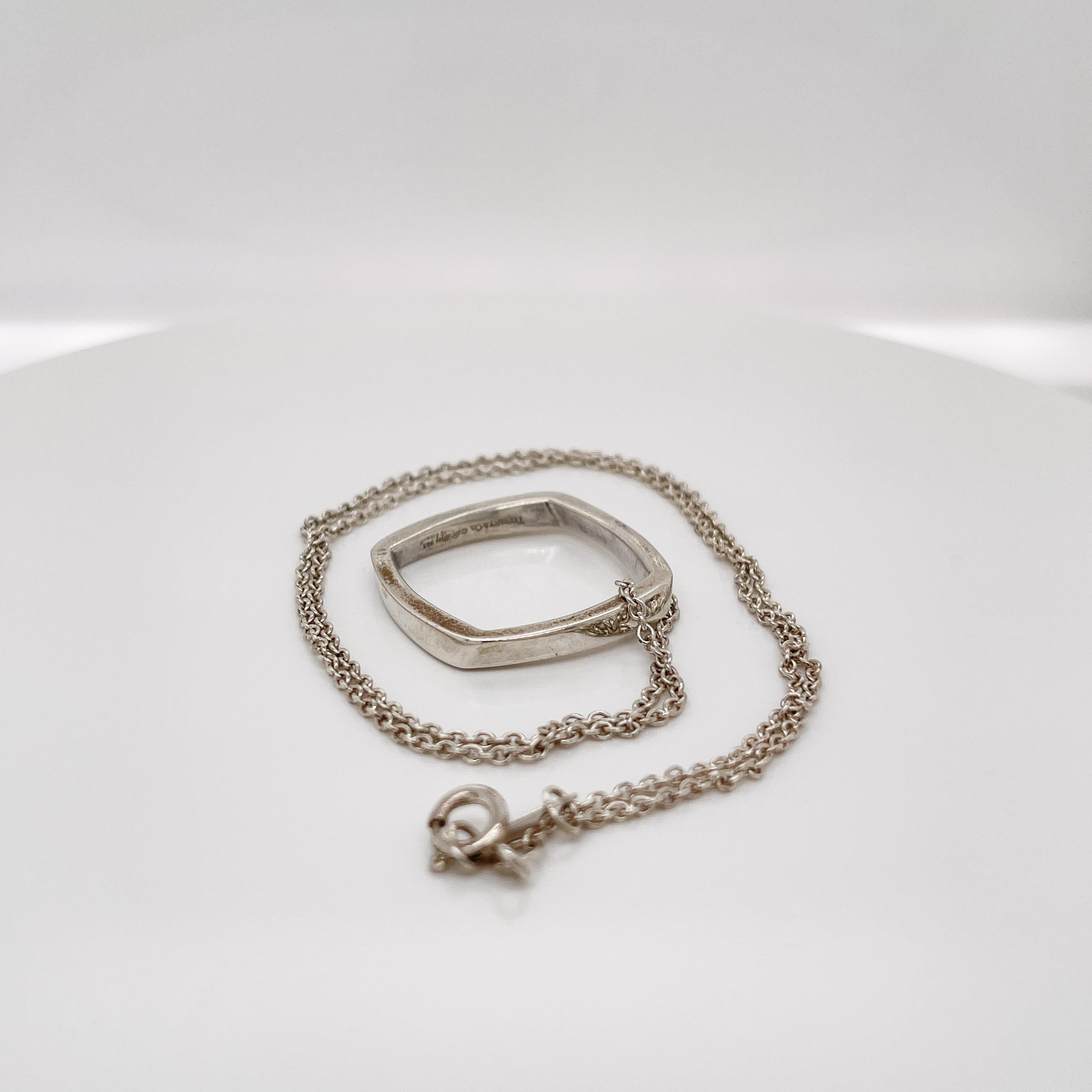 tiffany frank gehry torque necklace