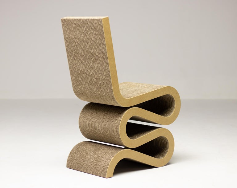 Contemporary Frank Gehry Wiggle Chair