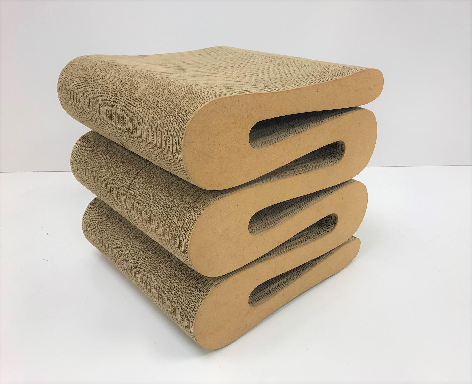 wiggle stool frank gehry