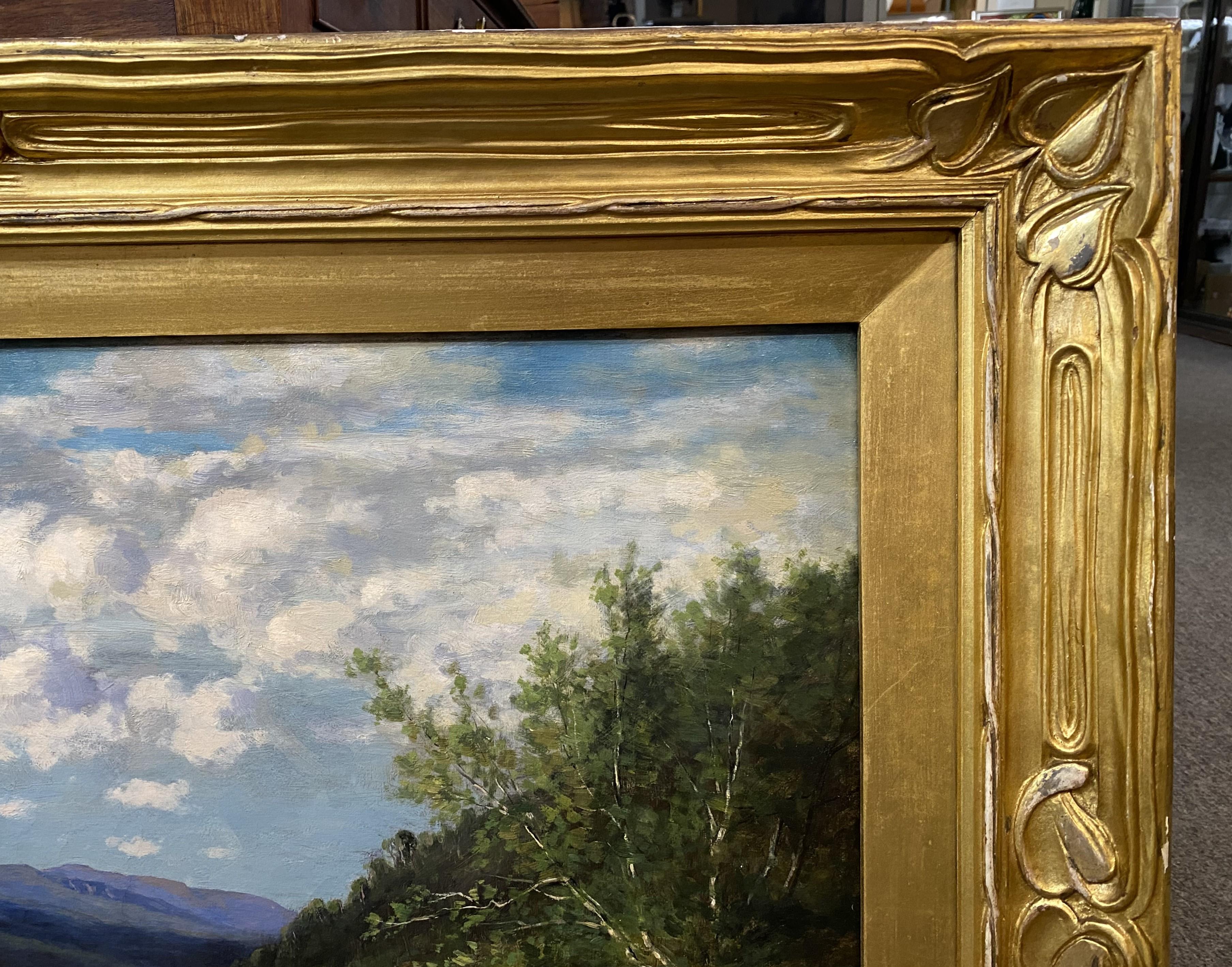 Monte Washington y río Saco en Hiram, Maine 1888 en venta 2