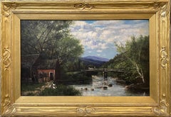 Mt. Washington & Saco River at Hiram, Maine 1888