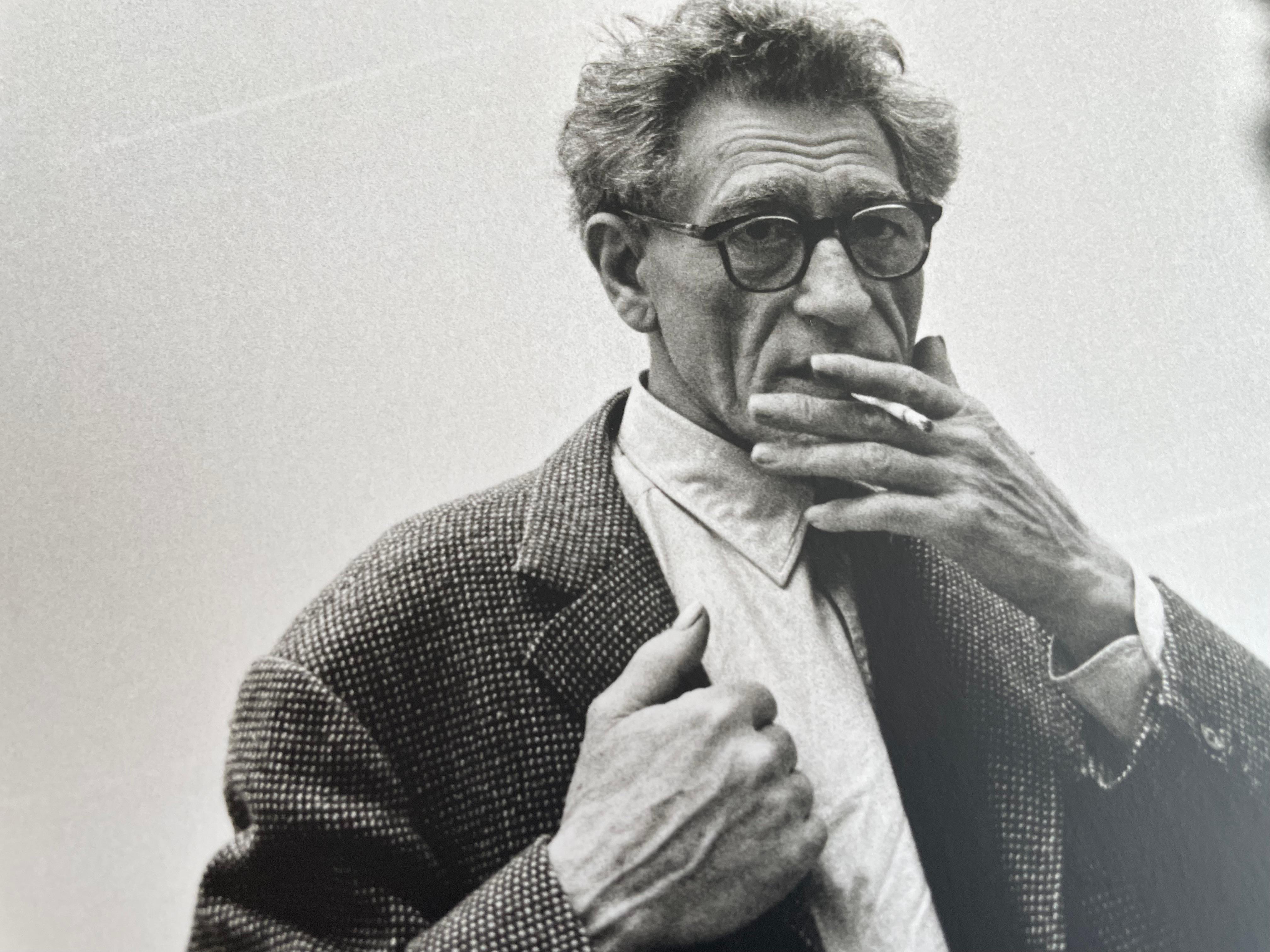 Alberto Giacometti fotografia in bianco e nero alla gelatina d'argento 16x12 in vendita 5