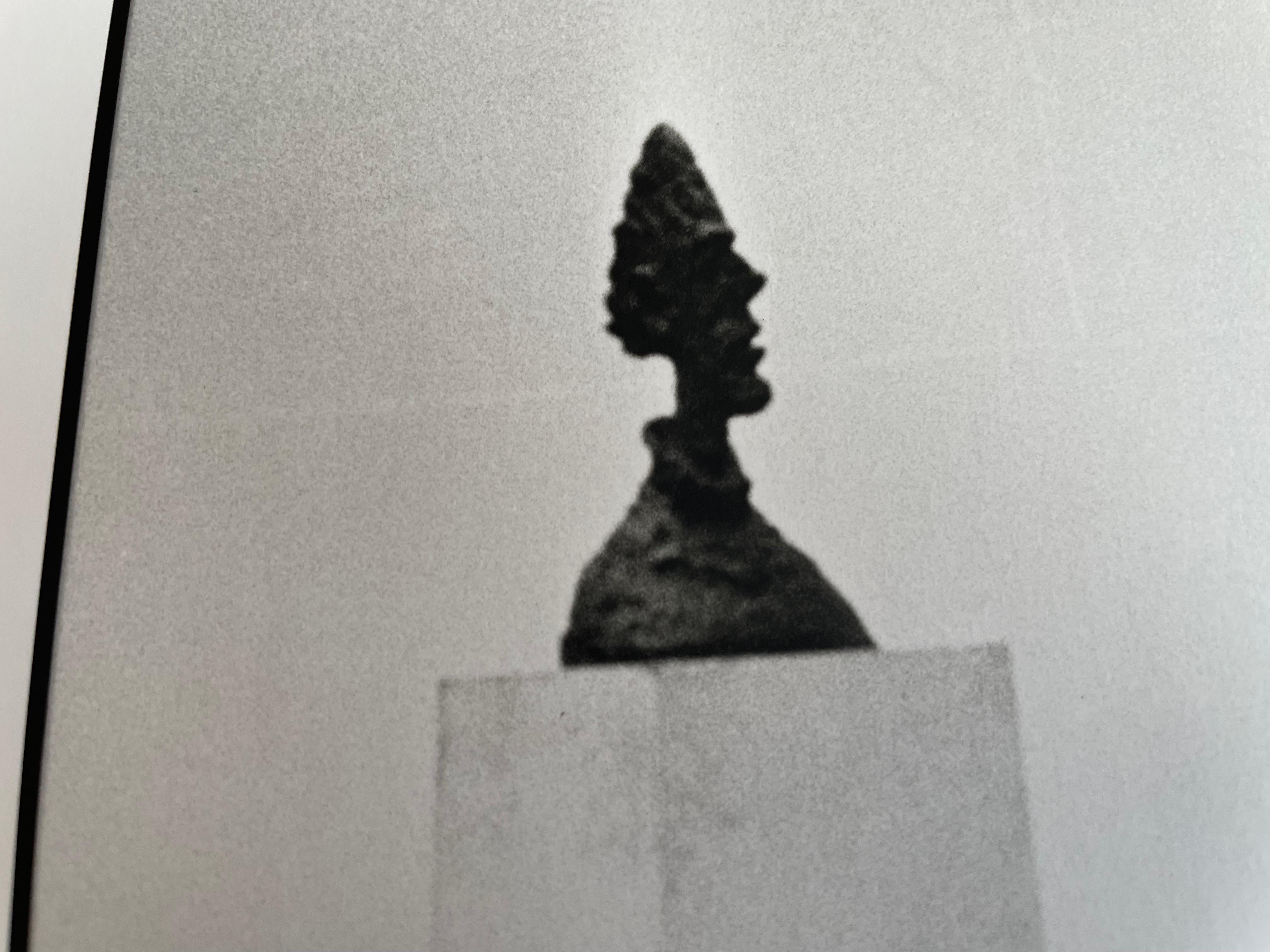Alberto Giacometti fotografia in bianco e nero alla gelatina d'argento 16x12 in vendita 6