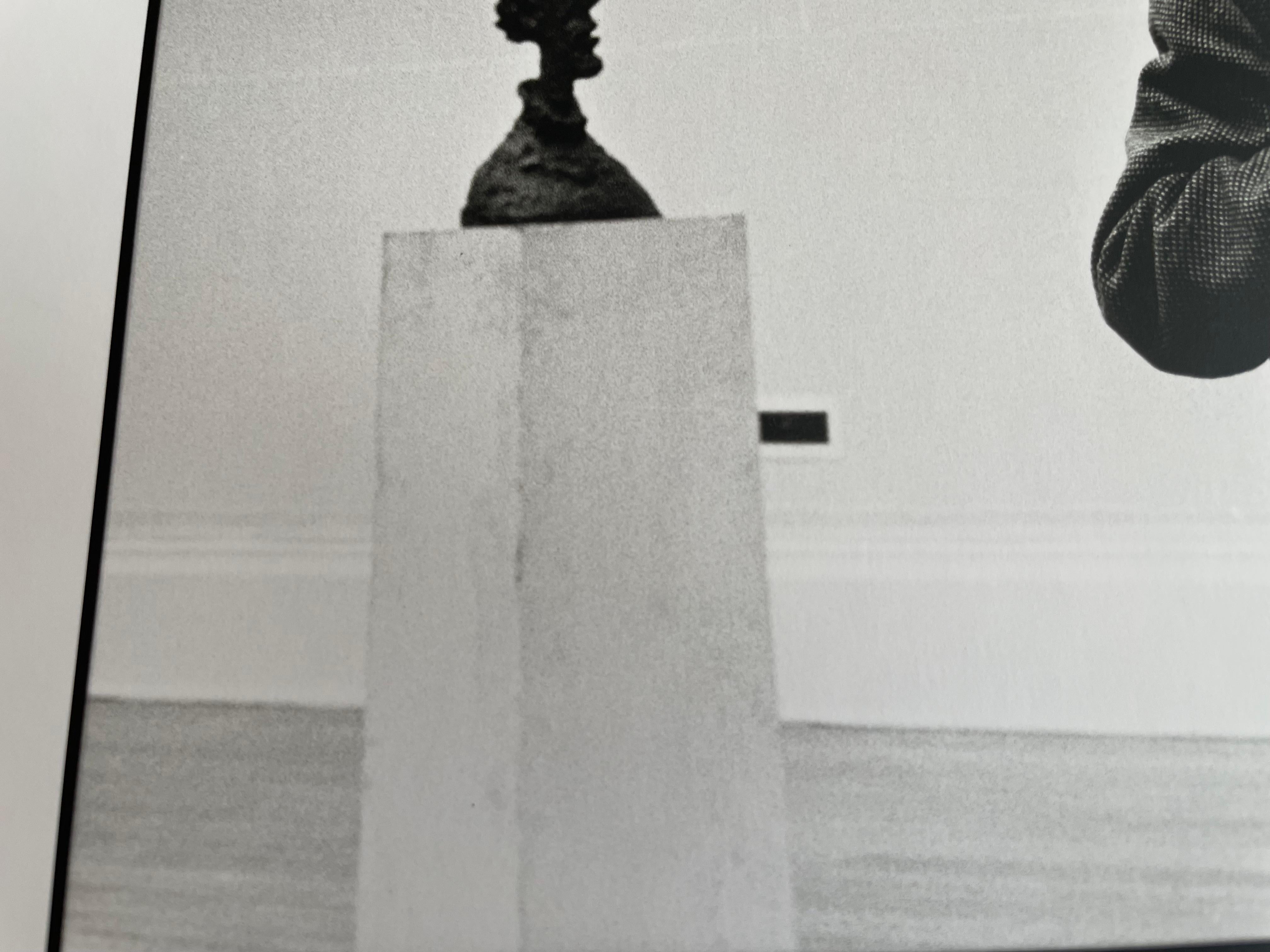 Alberto Giacometti fotografia in bianco e nero alla gelatina d'argento 16x12 in vendita 7