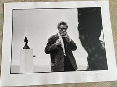 Alberto Giacometti fotografia in bianco e nero alla gelatina d'argento 16x12