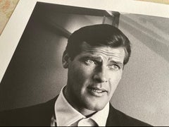Roger Moore as The Saint b/w limited edition archival pigment photograph