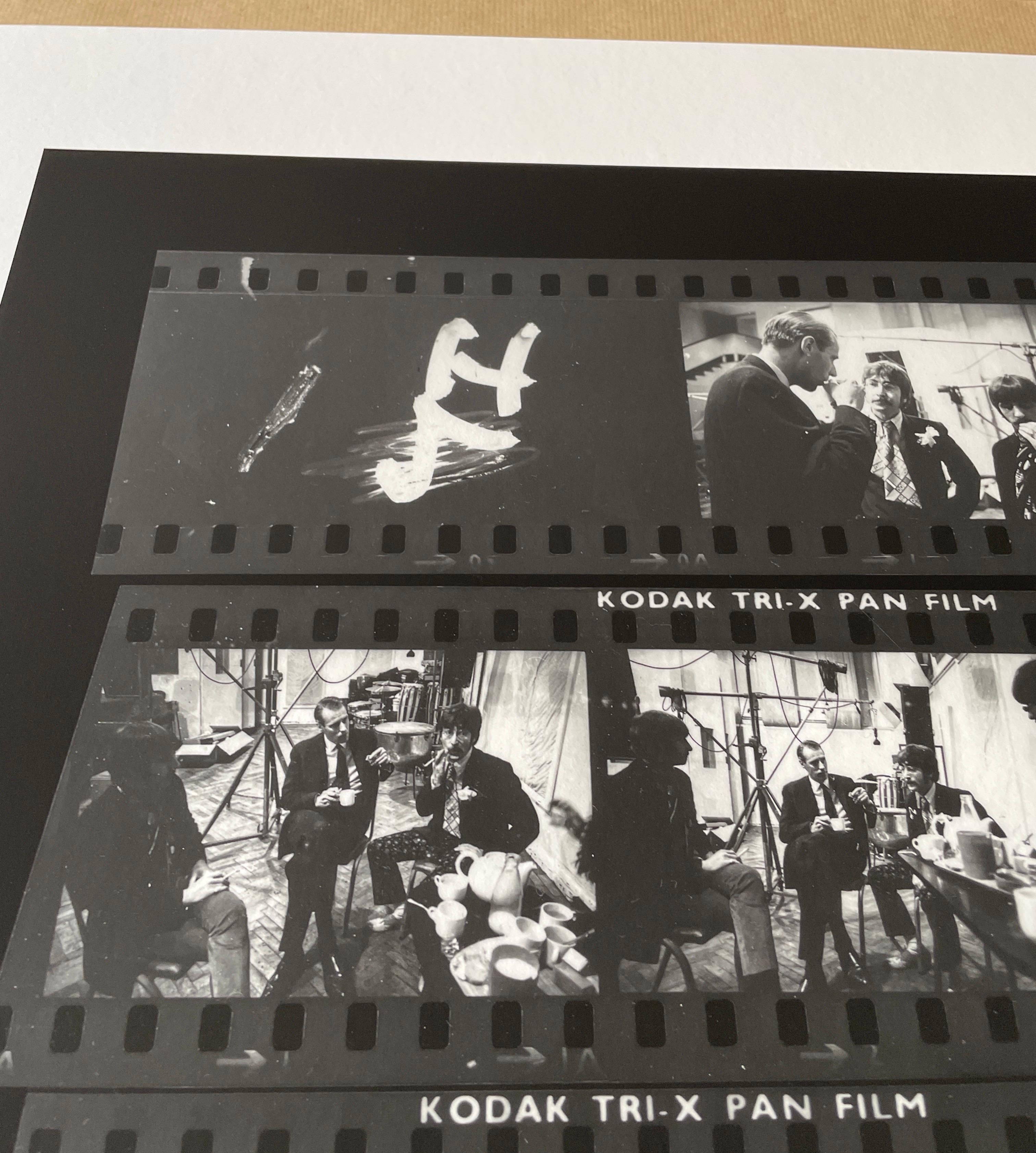 The Beatles ad Abbey Road Londra 1967 b/n in formato gigante LOST - Black and White Photograph Nero di Frank Herrmann