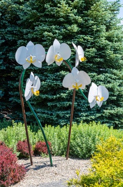 Keeping a Promise: Large-Scale Steel Orchid Sculpture