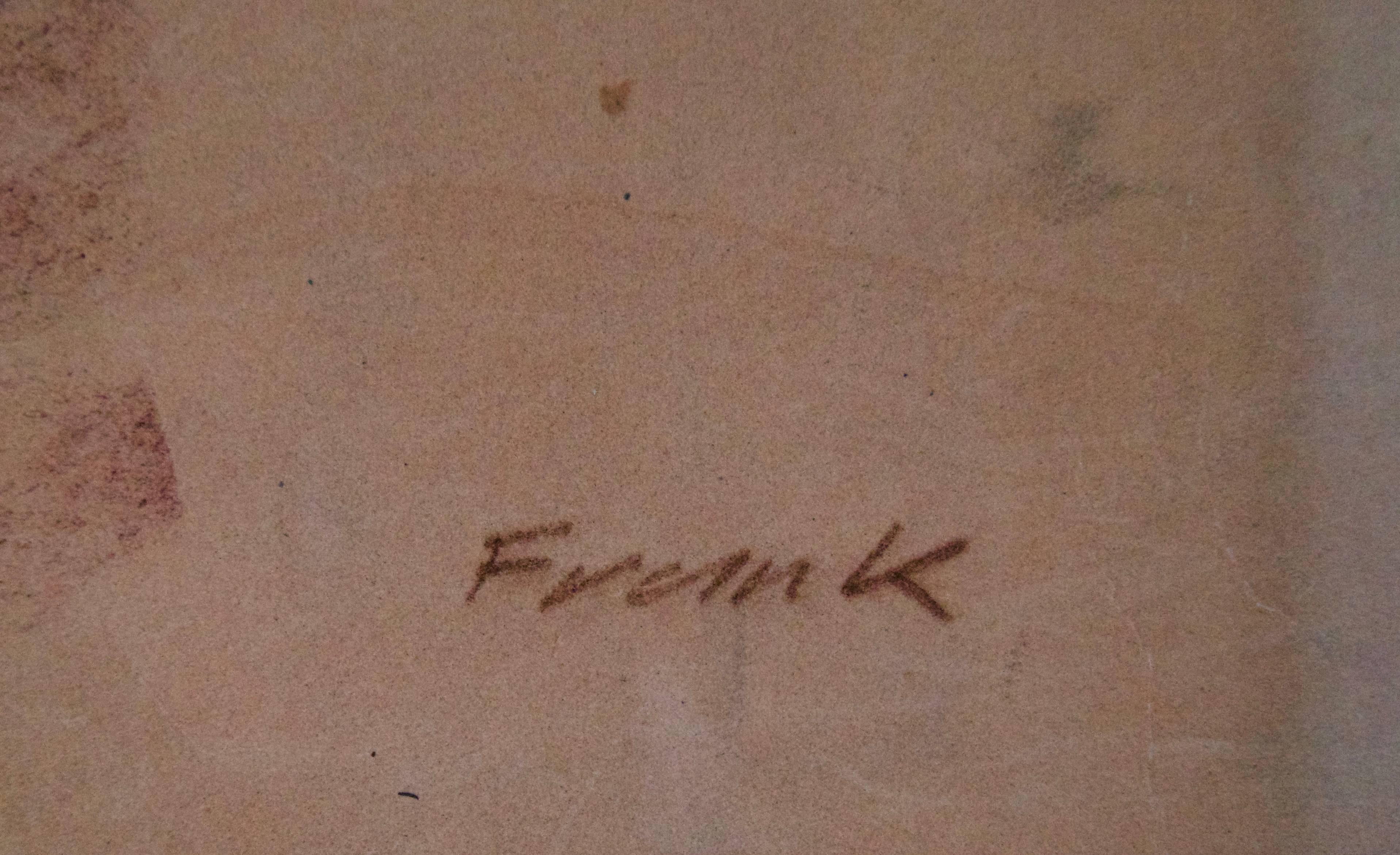 Prove - Olio impressionista di balletto della metà del XX secolo di Frank Hill 4