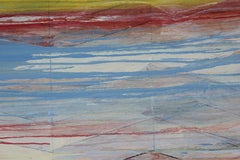 "Gloria" Monumental Linear Abstract Painting