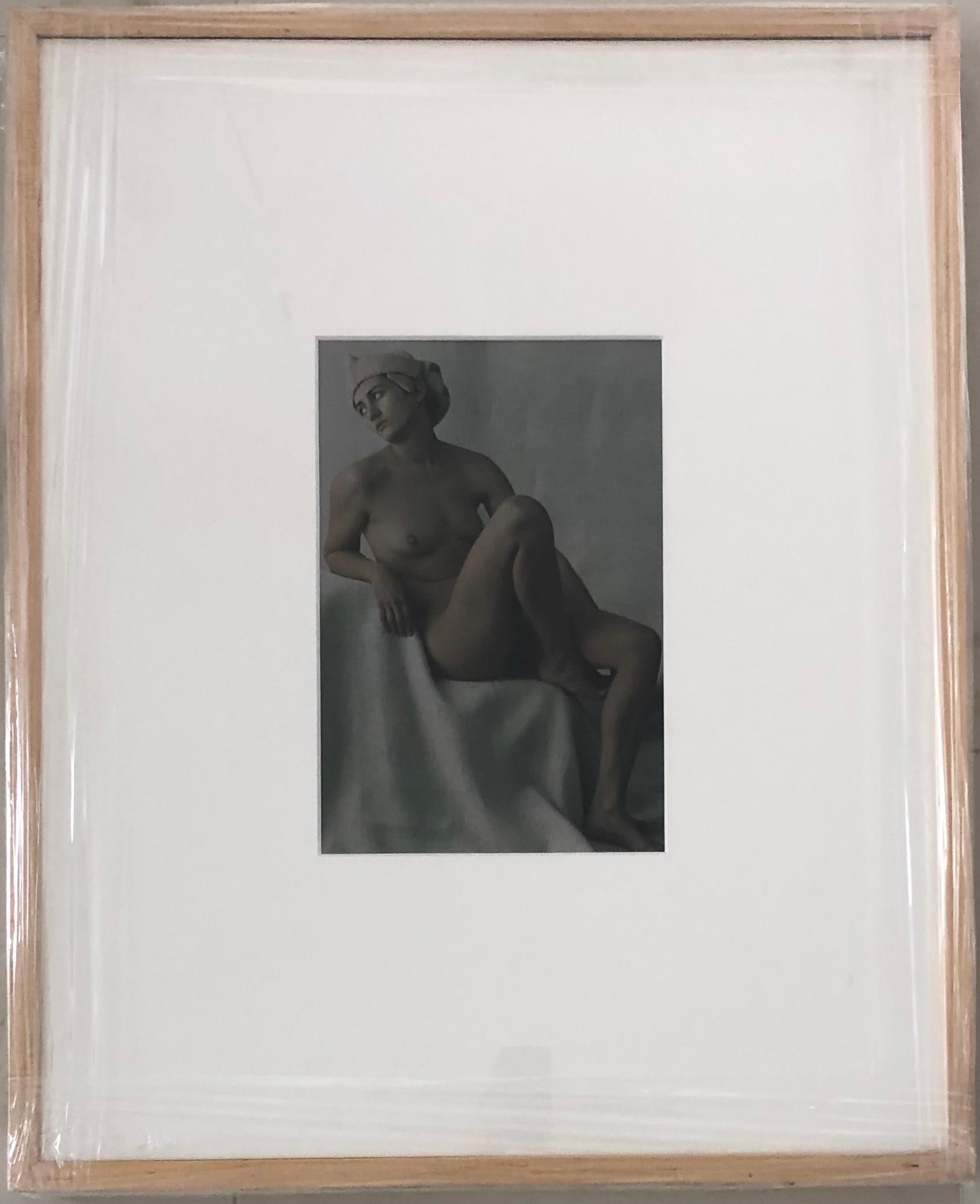 Aurelia, Dye Transfer Print, Framed, 1984 - Photograph by Frank Horvat