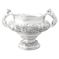 Frank Hyams Ltd Antique Sterling Silver Presentation Bowl