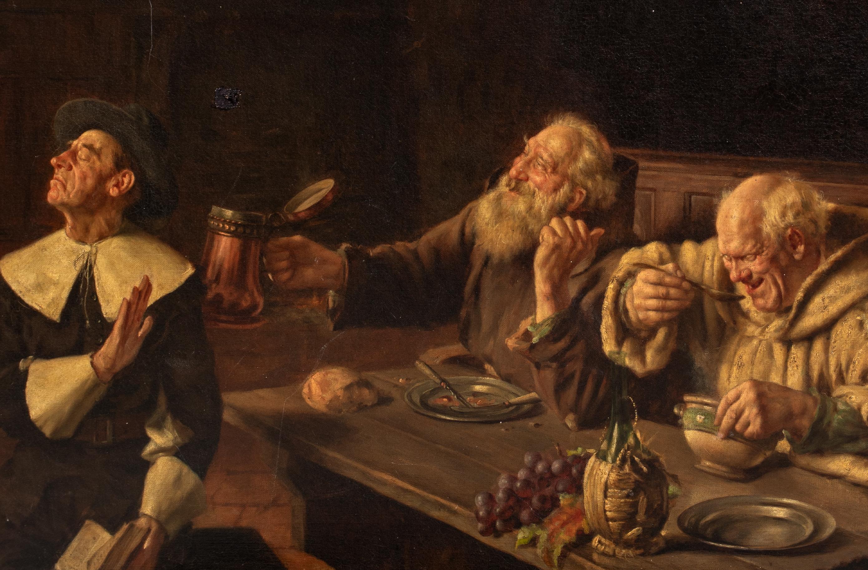 A Drink To The King, 19th Century   by Frank HYDE (1849-1937) 5